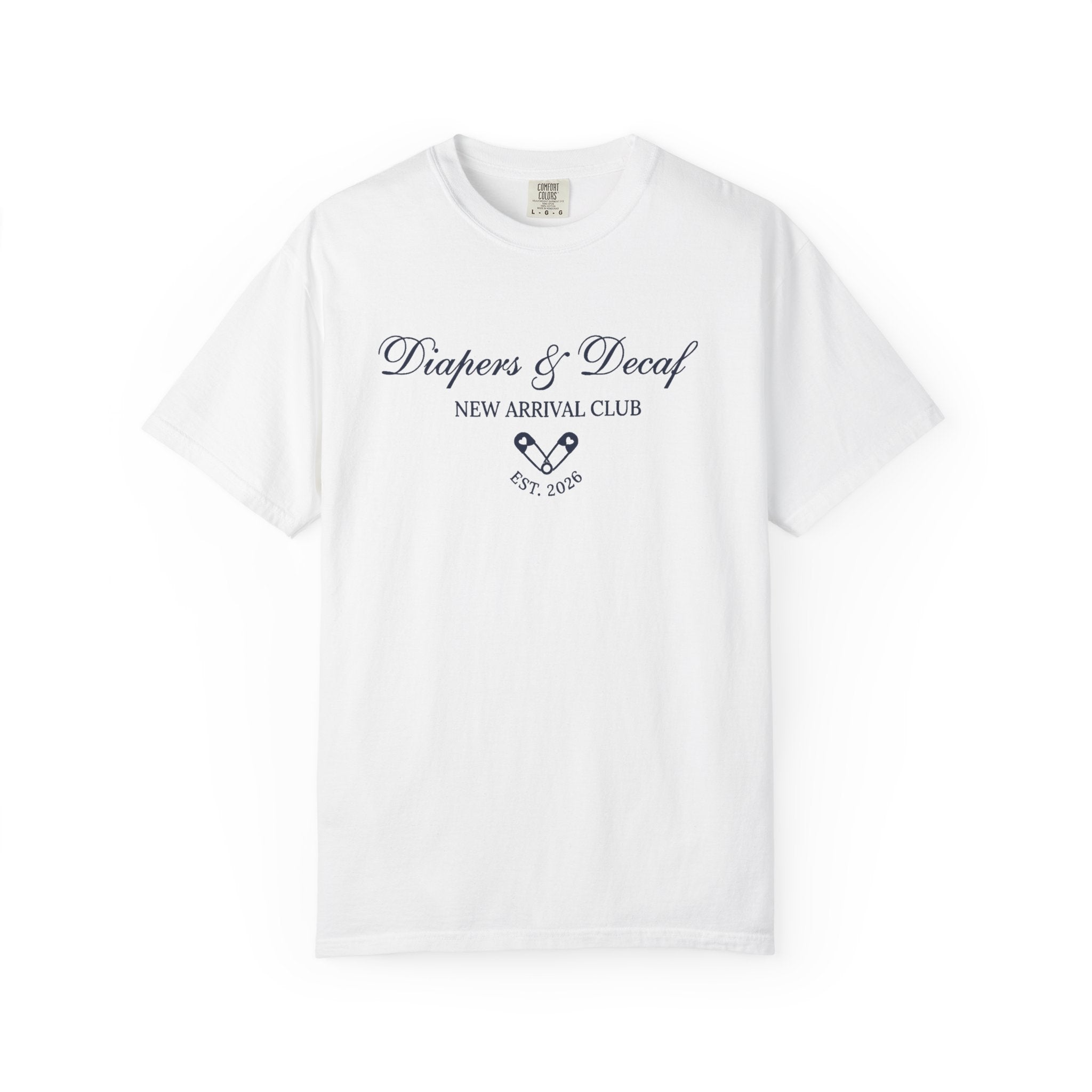 Diapers & Decaf (Pins) T-shirt