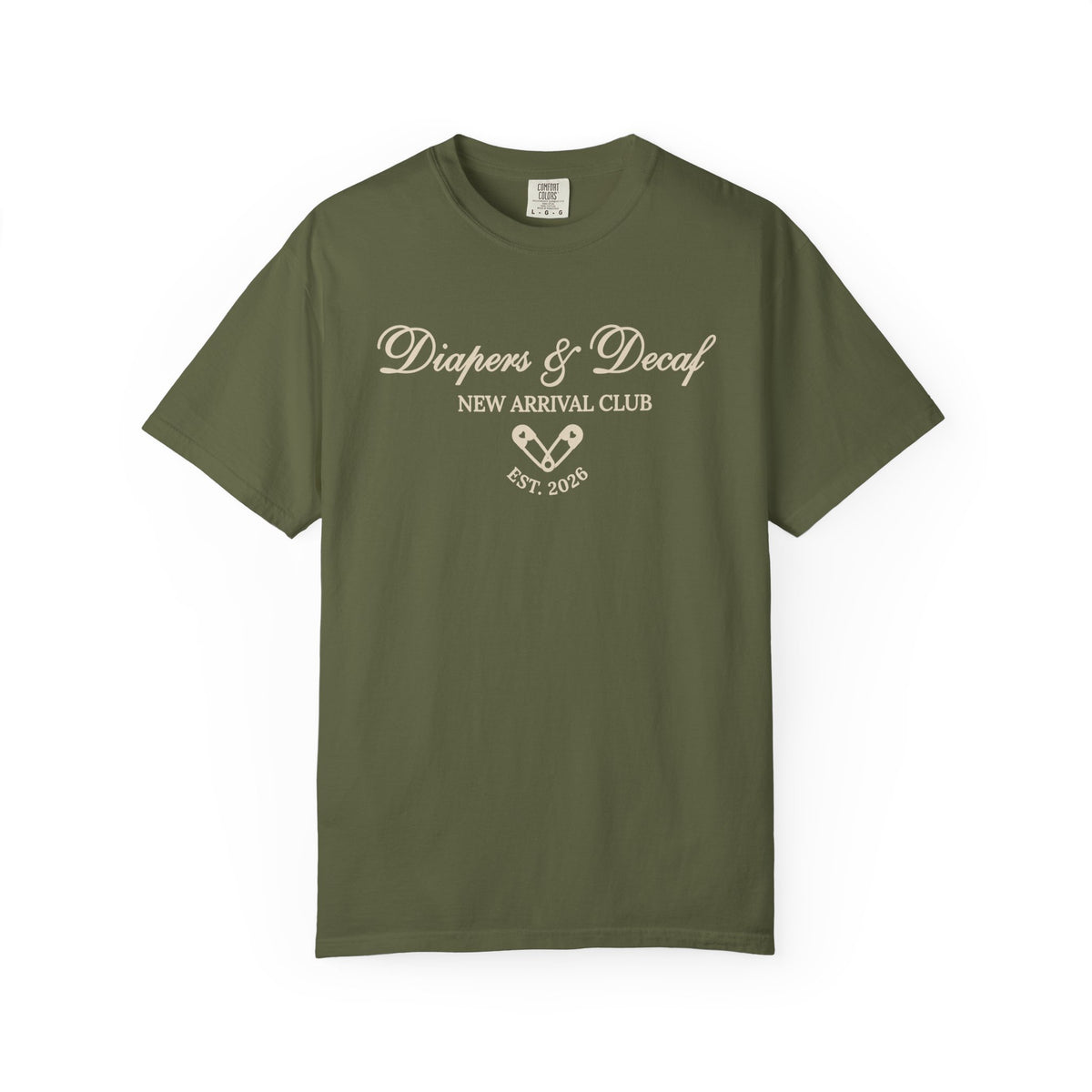 Diapers & Decaf (Pins) T-shirt