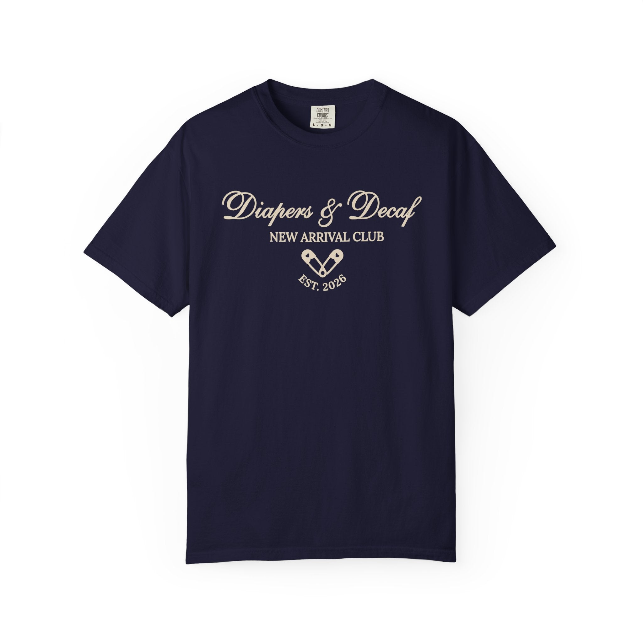 Diapers & Decaf (Pins) T-shirt