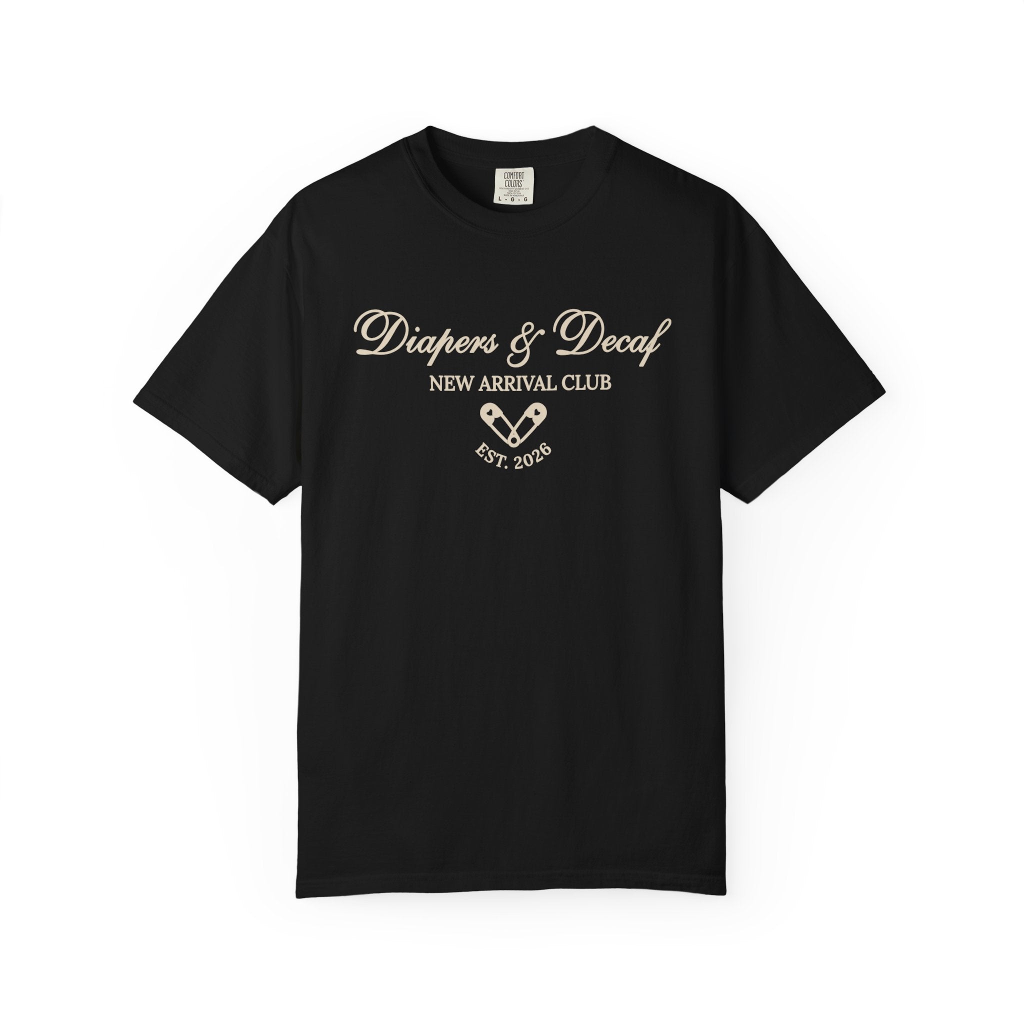 Diapers & Decaf (Pins) T-shirt