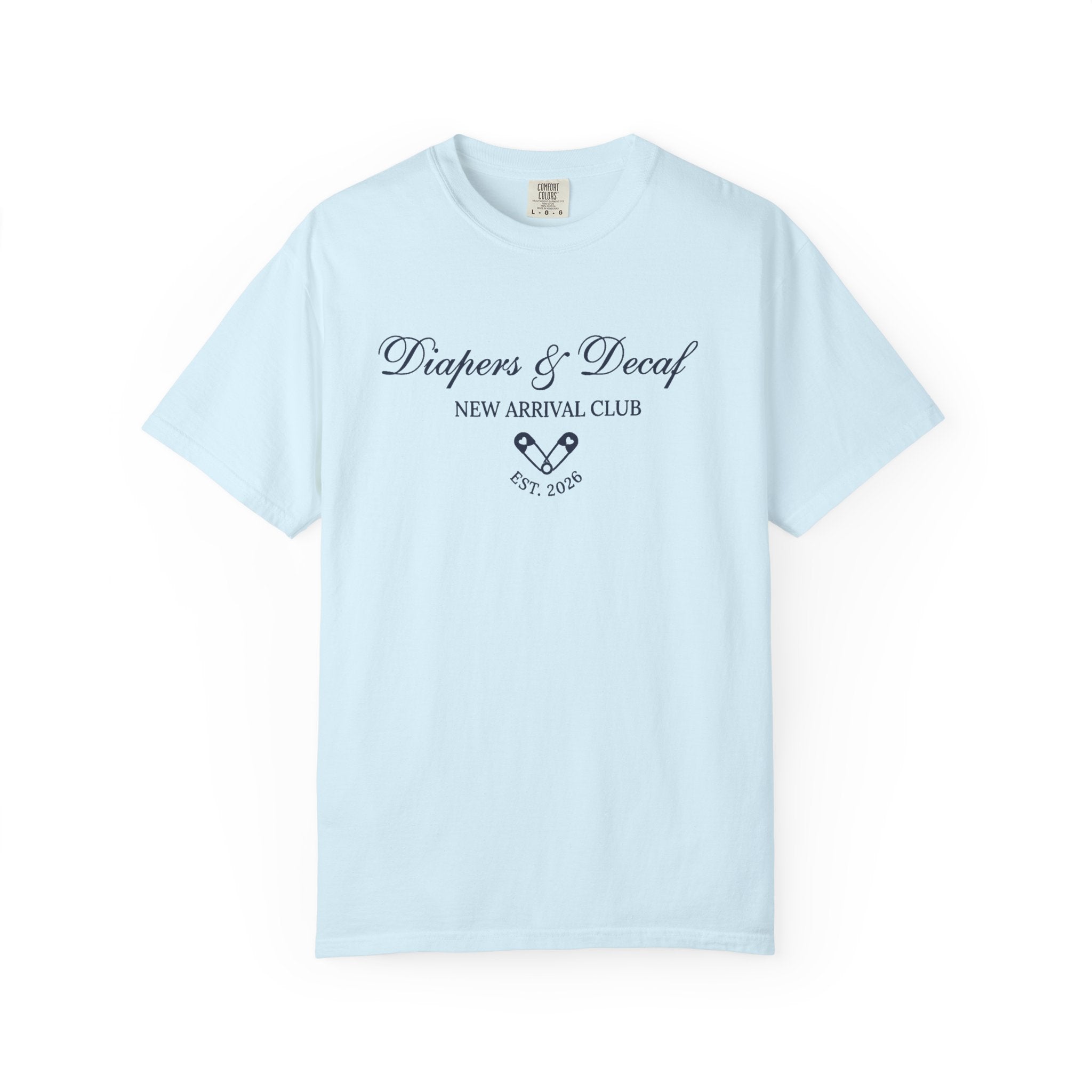 Diapers & Decaf (Pins) T-shirt