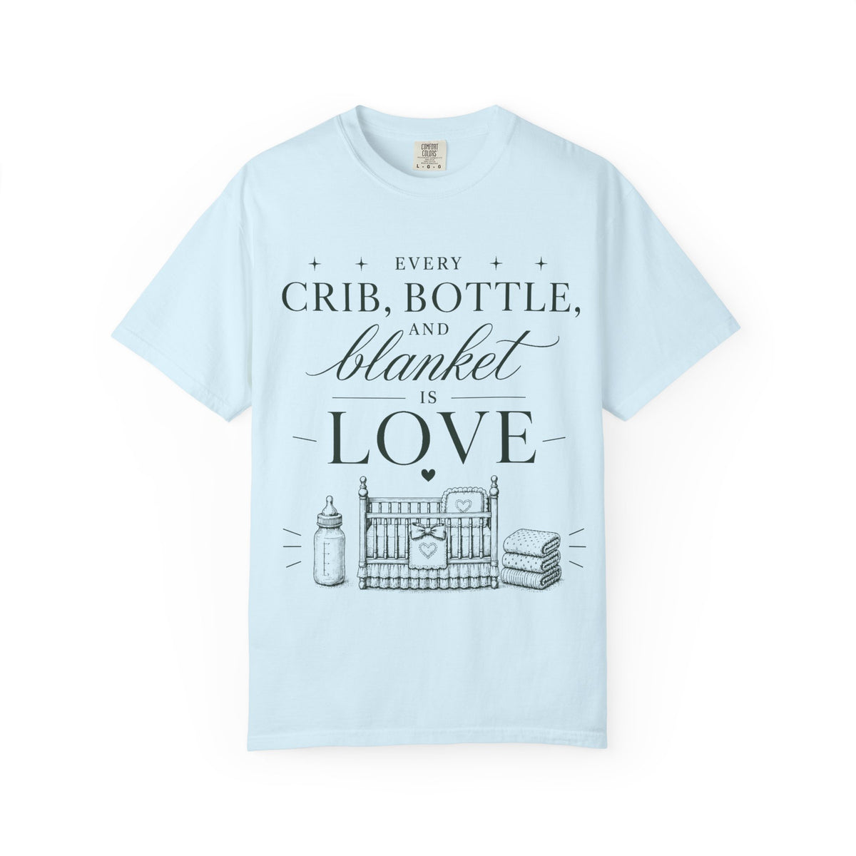 Crib Bottle Blanket T-shirt