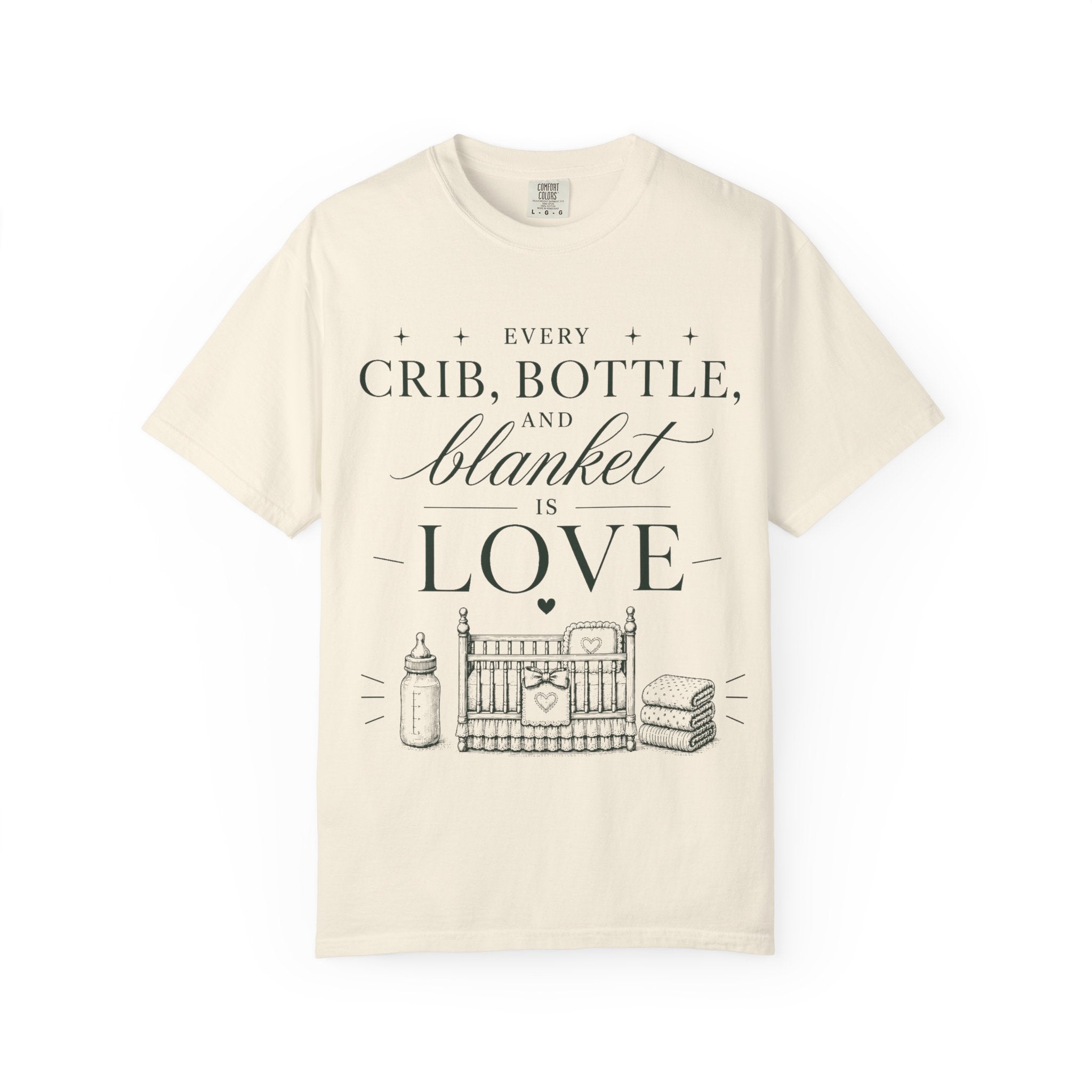 Crib Bottle Blanket T-shirt