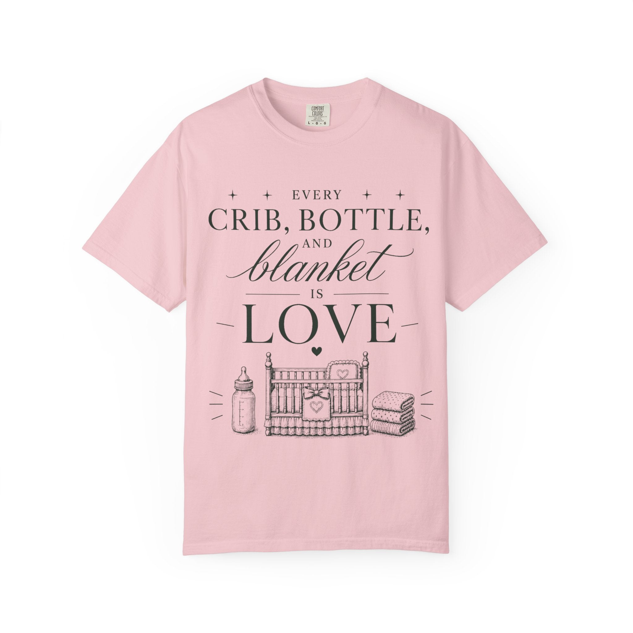 Crib Bottle Blanket T-shirt