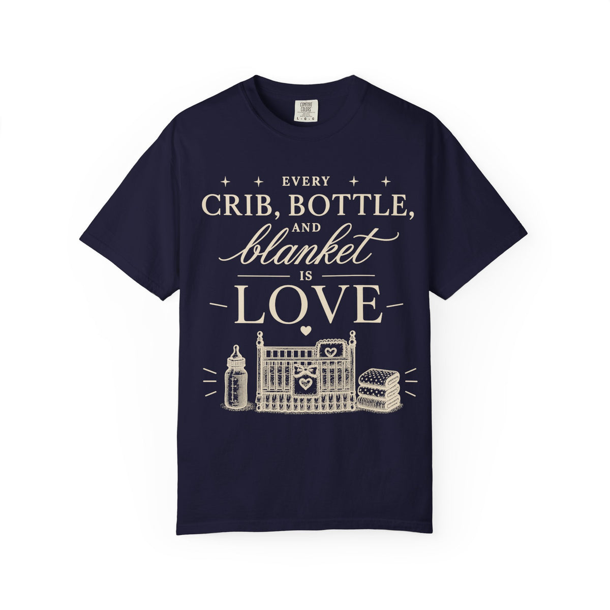 Crib Bottle Blanket T-shirt